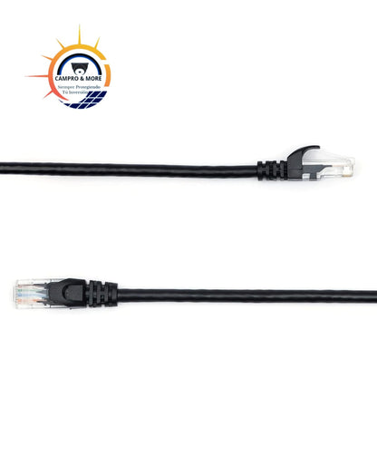 Cable Cat 6 Exterior Resistente al Agua y Sol – Variantes de 10, 25 y 50 pies