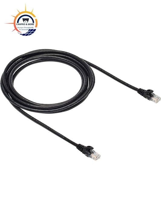 Cable Cat 6 Exterior Resistente al Agua y Sol – Variantes de 10, 25 y 50 pies